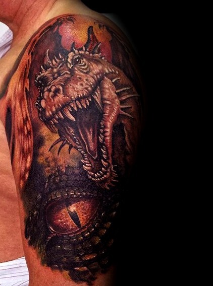 Tattoos de dragones en 3D