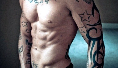 Tattoos de estrellas para hombres