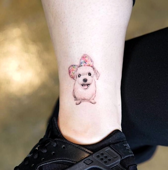 Small dog tattoos