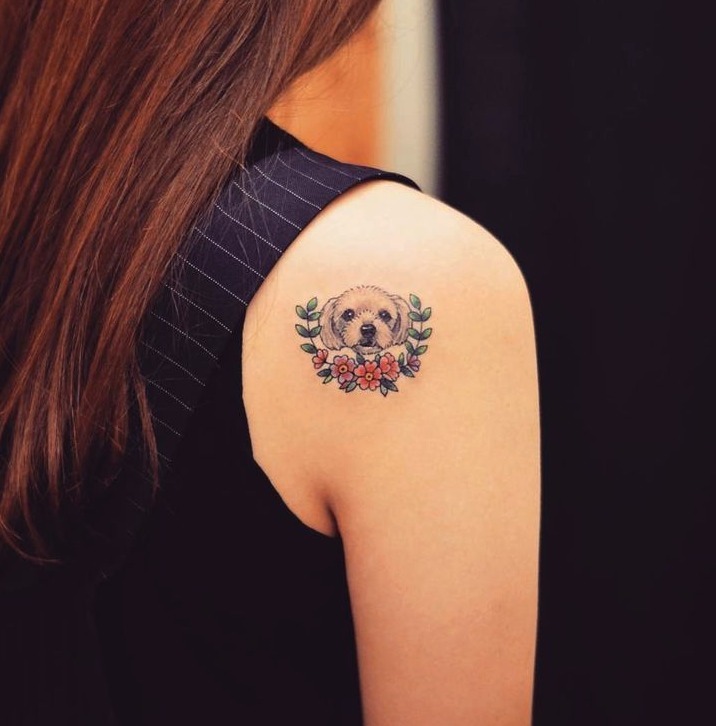  Small dog tattoos