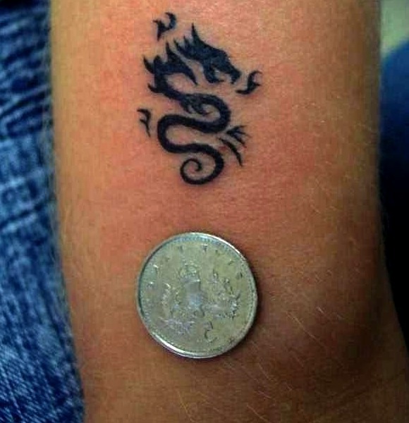 Tattoos pequeños de dragones