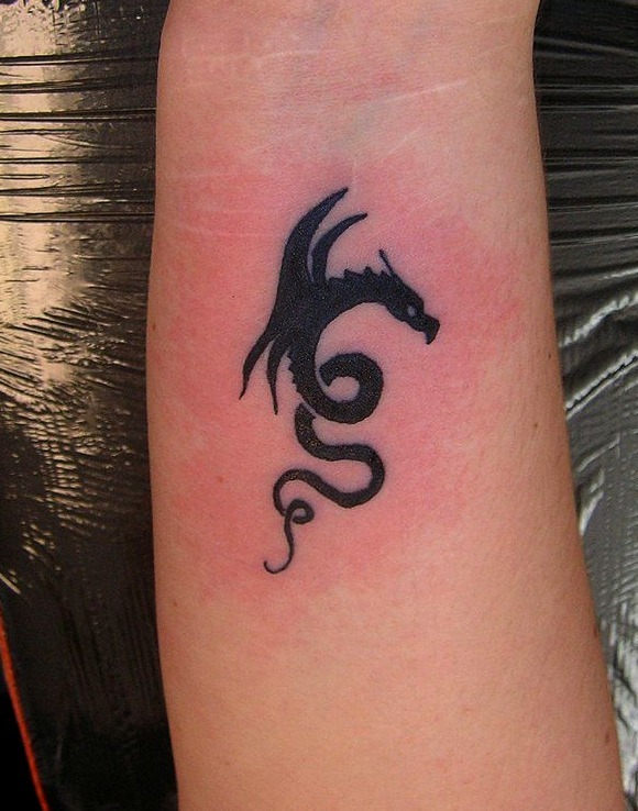 Tattoos pequeños de dragones