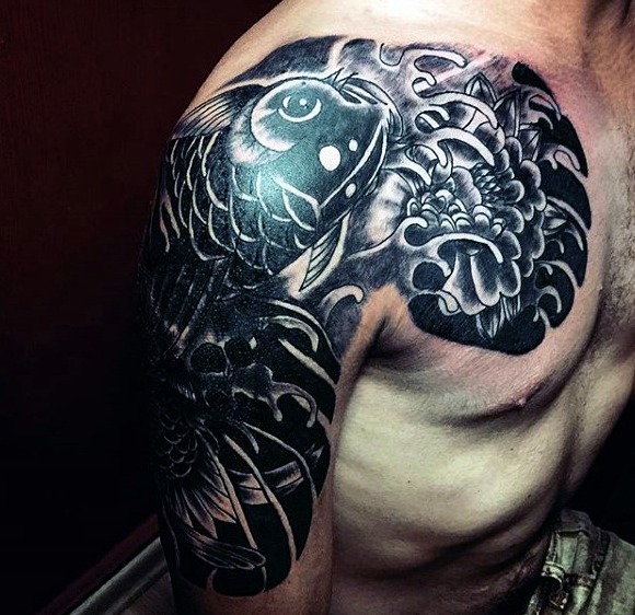 Tatuajes de carpas japonesas