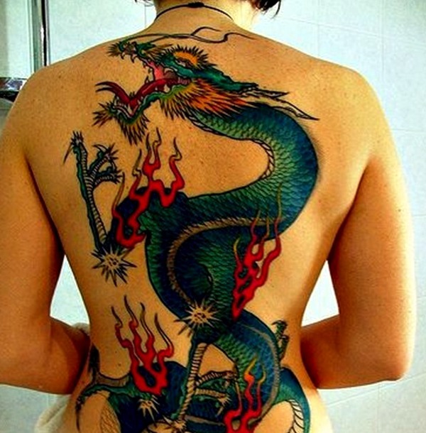 Tatuajes de dragones japoneses