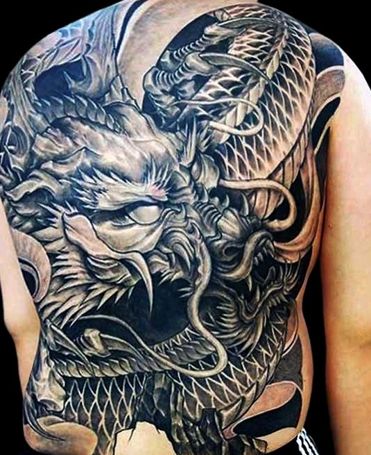 Tatuajes de dragones japoneses