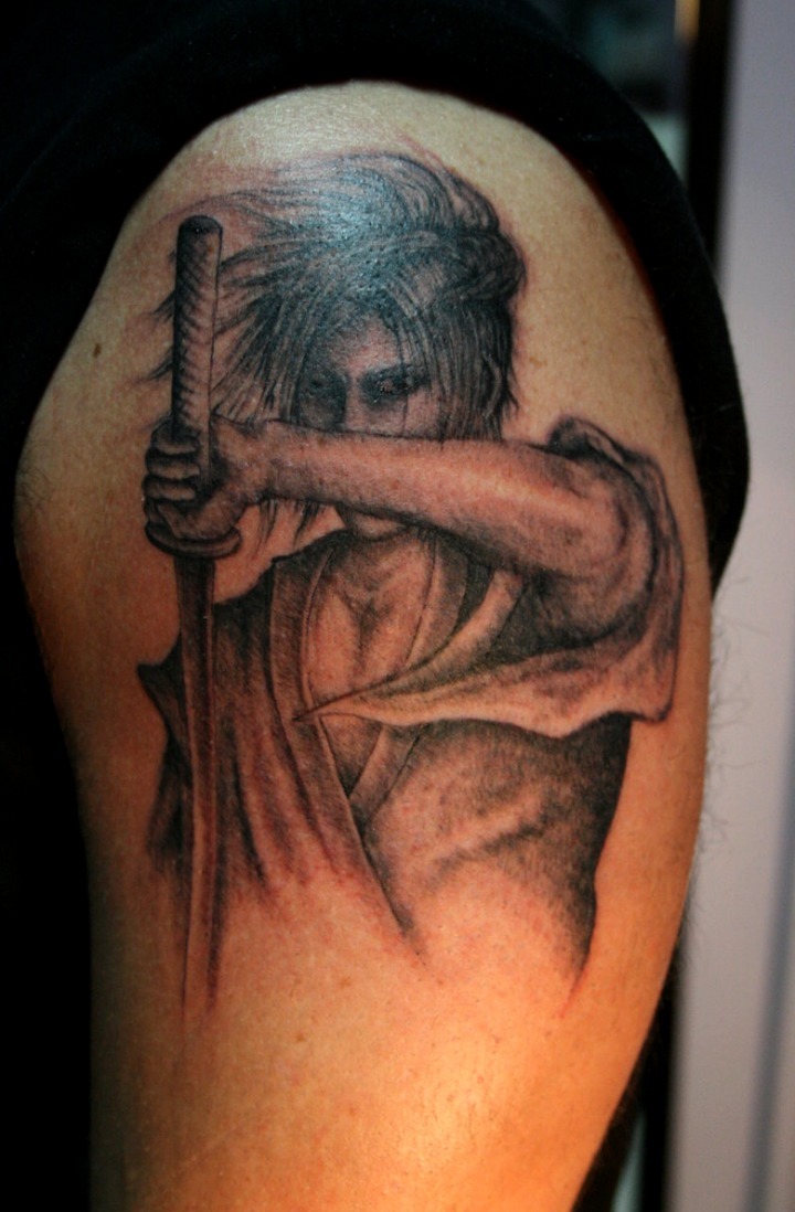 Tatuajes de samuráis japoneses
