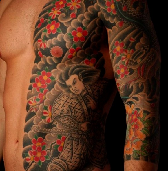 Tatuajes de samuráis japoneses