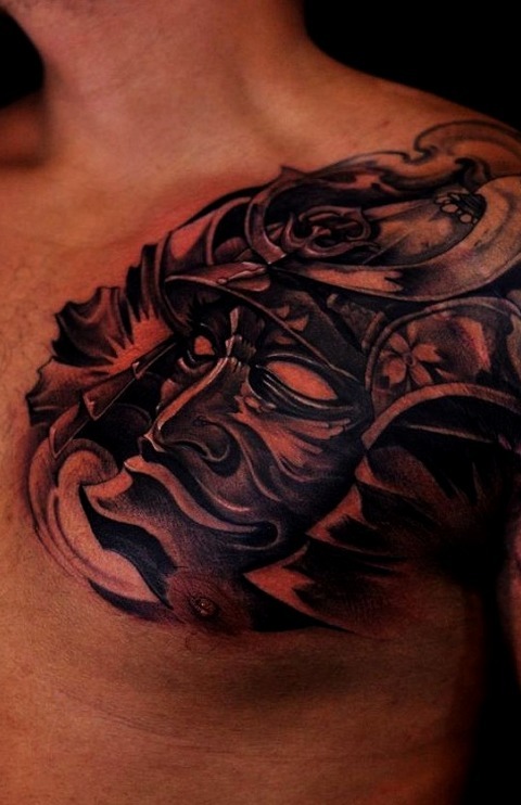 Tatuajes de samuráis japoneses