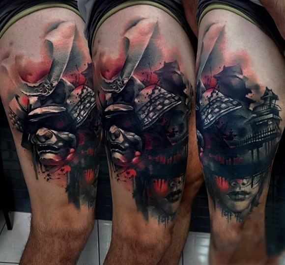 Tatuajes de samuráis japoneses