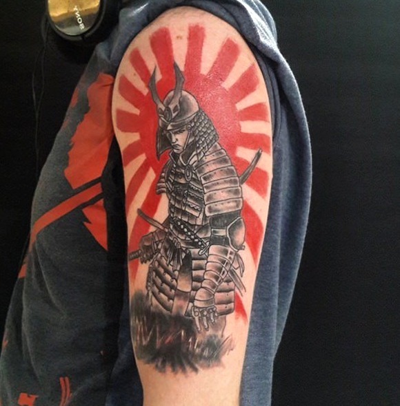 Tatuajes de samuráis japoneses
