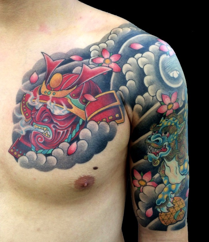 Tatuajes de samuráis japoneses
