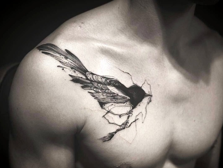 Tatuajes en el pecho para hombres