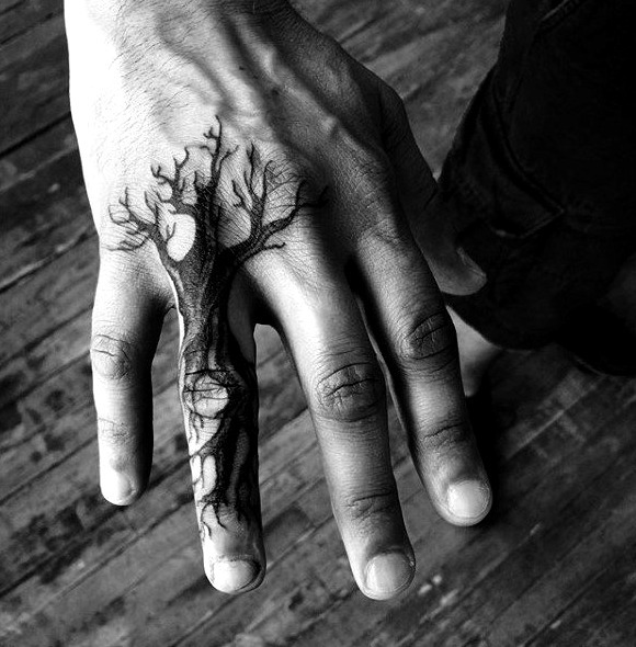 Tatuajes en la mano para hombres