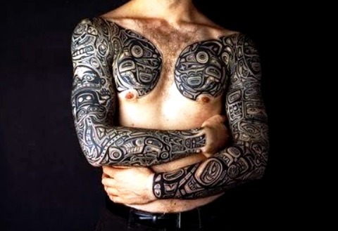 Tatuajes maoríes para hombres