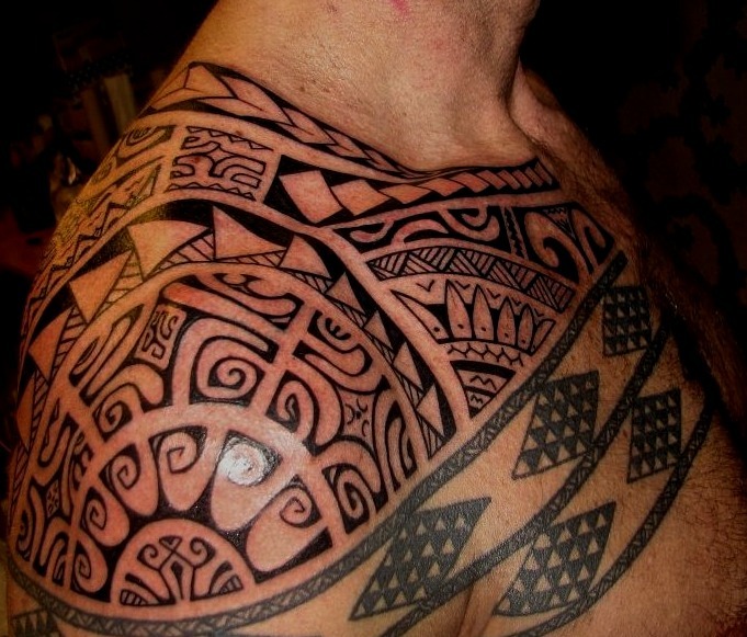 Tatuajes maoríes para hombres