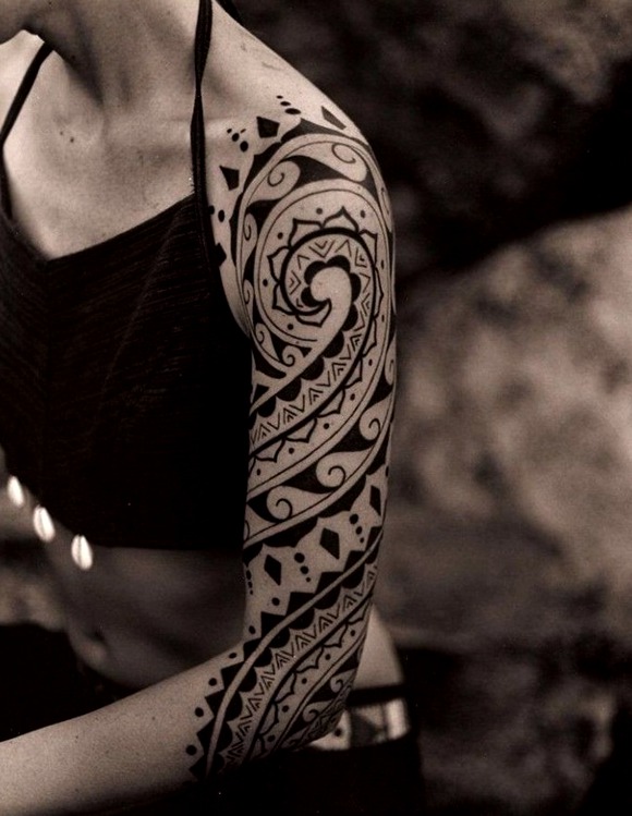 Tatuajes maoríes para mujeres