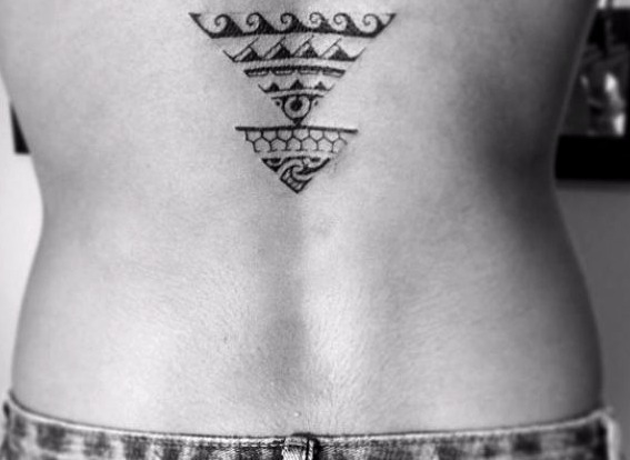 Tatuajes maoríes pequeños